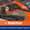 Bengaluru–Mumbai Vande Bharat Sleeper Proposed via Raichur